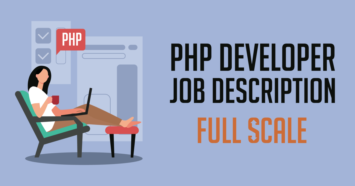 What's the job description of a PHP Developer?